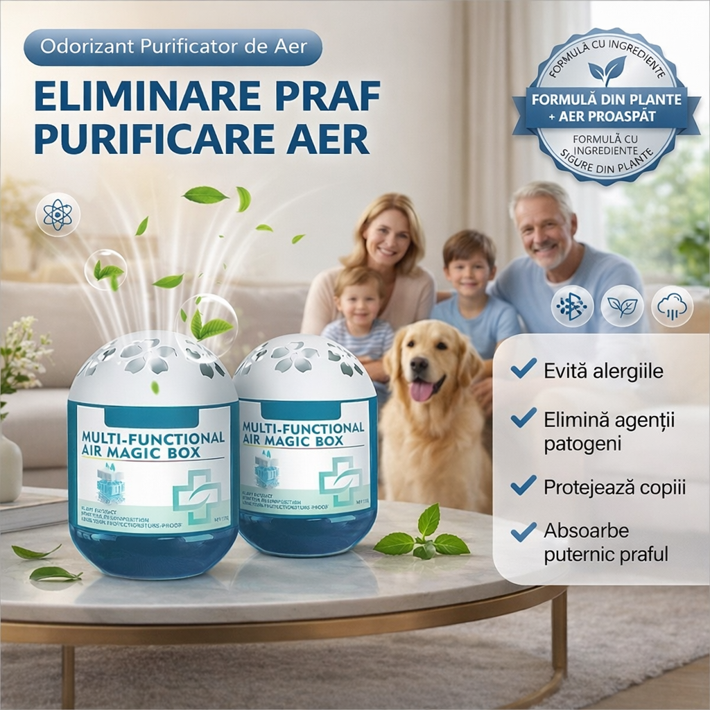 Purificator natural de aer REUTILIZABIL