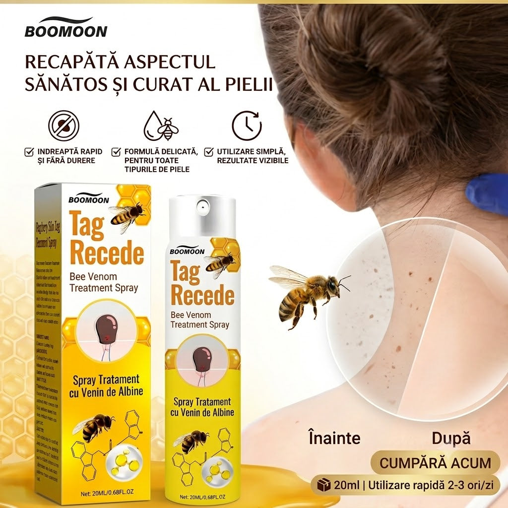Spray Tratament cu Venin de Albine Pentru Imperfecțiunile Pielii