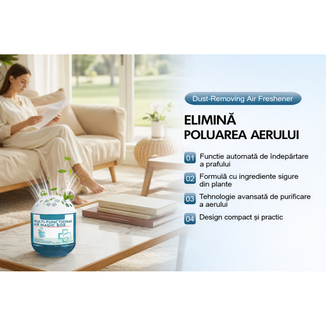 Purificator natural de aer REUTILIZABIL