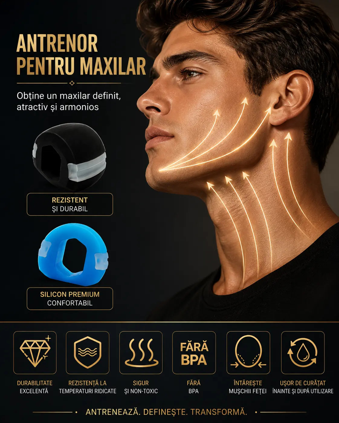 MaxFit – Antrenament Facial pentru Maxilar