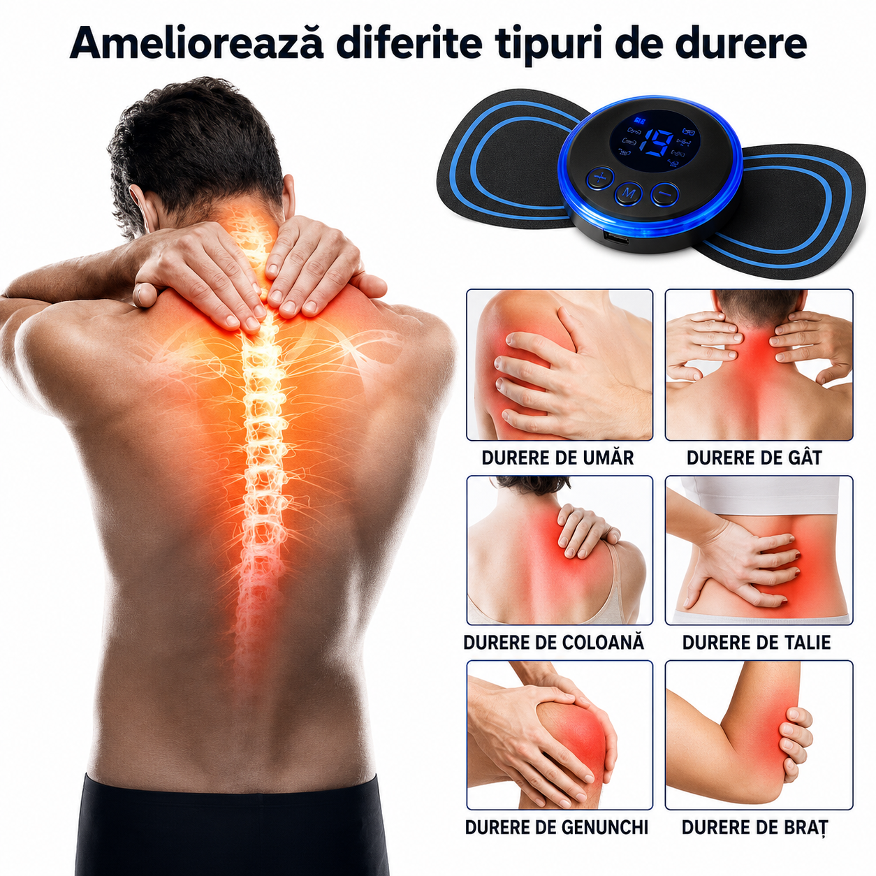 ProRelax – Aparat inovator de masaj cu impulsuri pentru relaxare musculară
