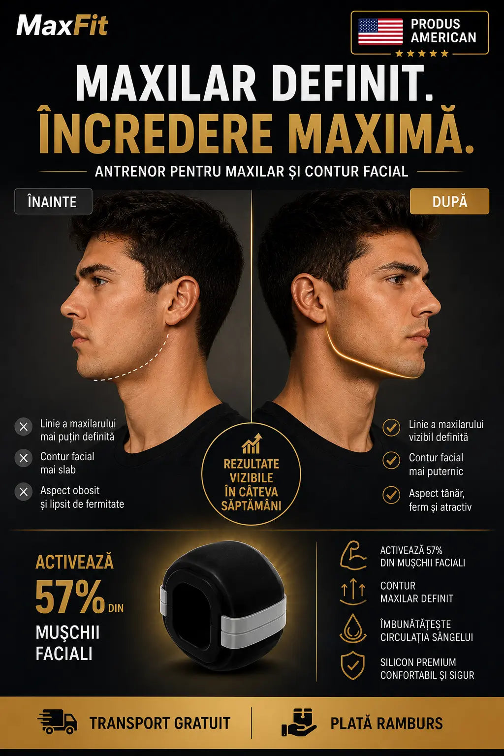 MaxFit – Antrenament Facial pentru Maxilar